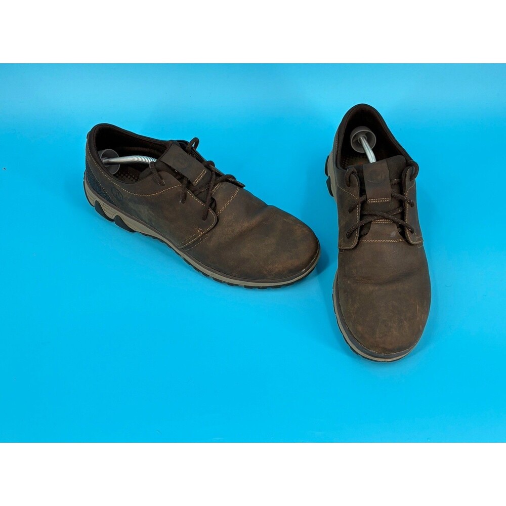 Merrell All Out Blazer Lace Men’s 13 Brown Clay Leather Casual Shoes J71345
